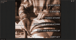 Desktop Screenshot of malherbe-guitares.com
